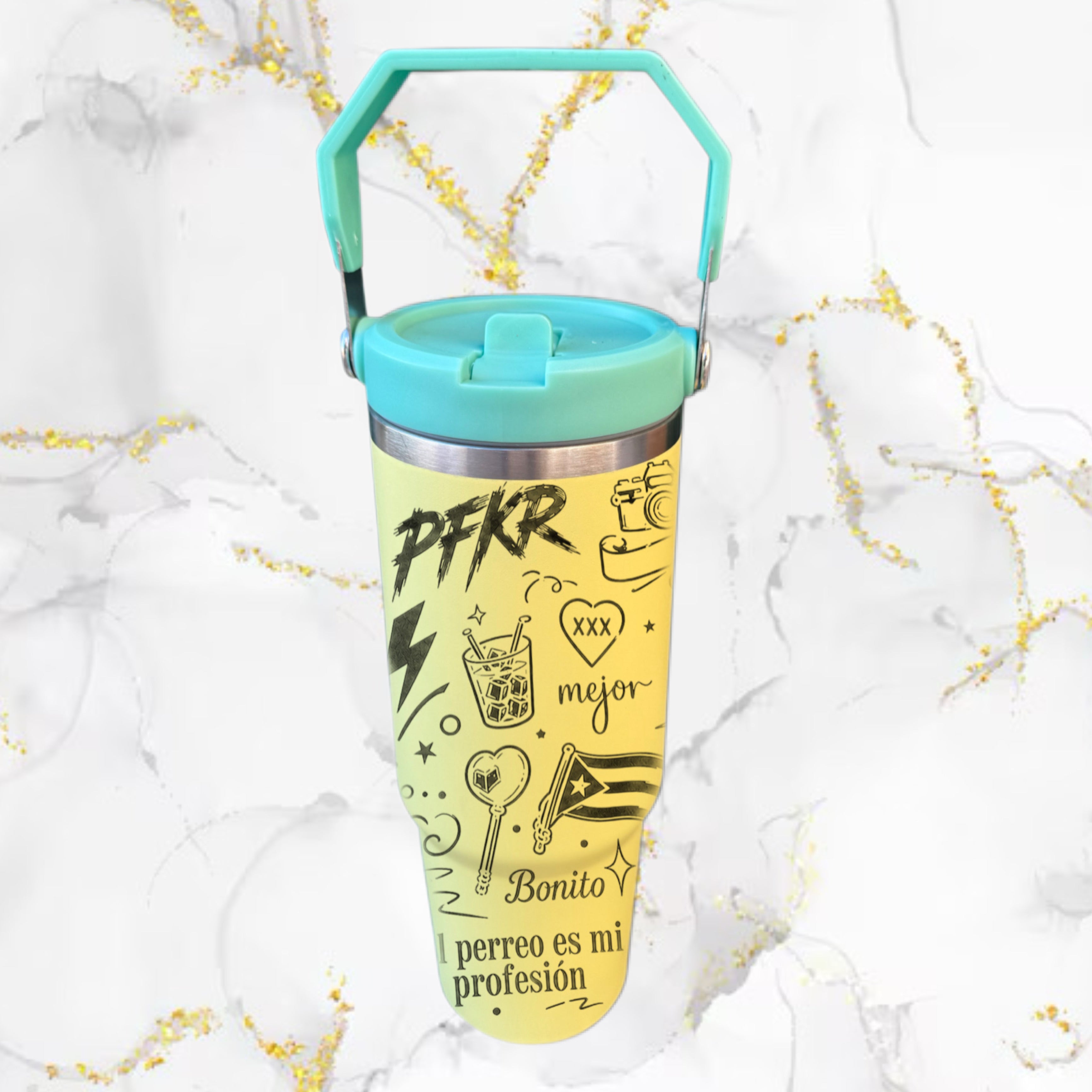 Vaso térmico / Bad Bunny / 900ml