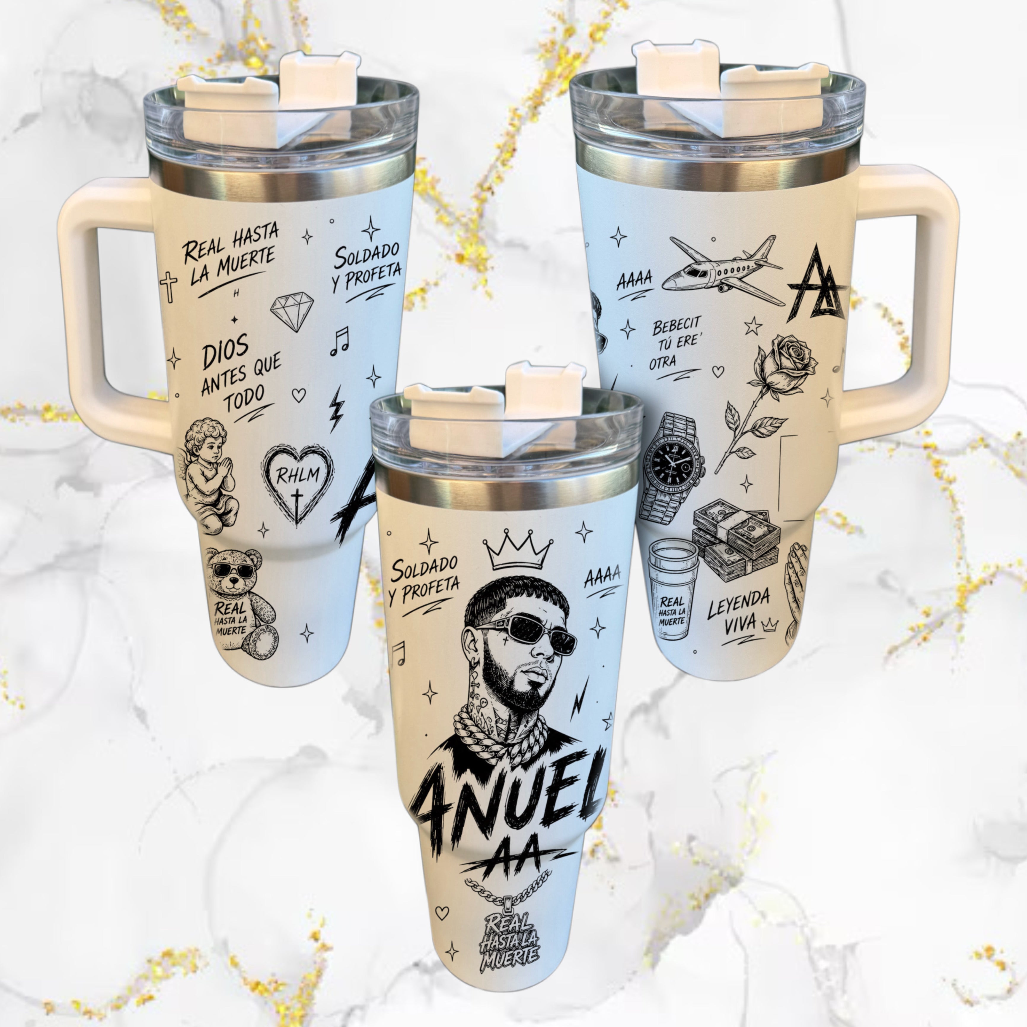 Vaso Trendy / Anuel aa / 1.2L