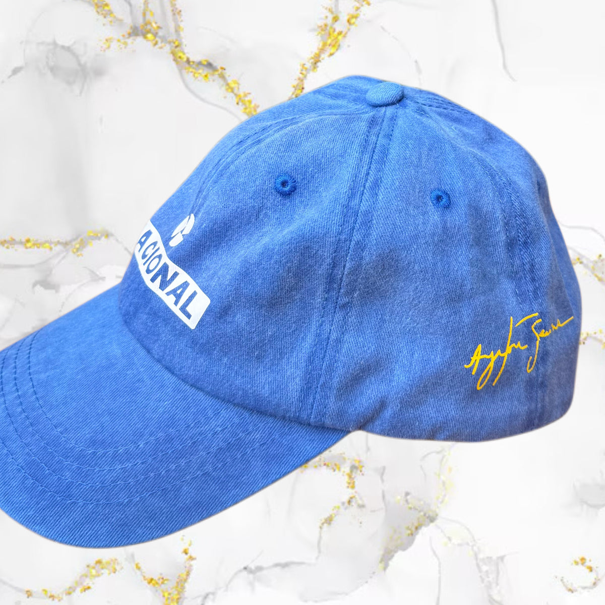 Gorro Ayrton Senna / Retro / Ajustable