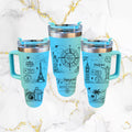 Vaso Trendy / Tematica Viajes / 1.2L