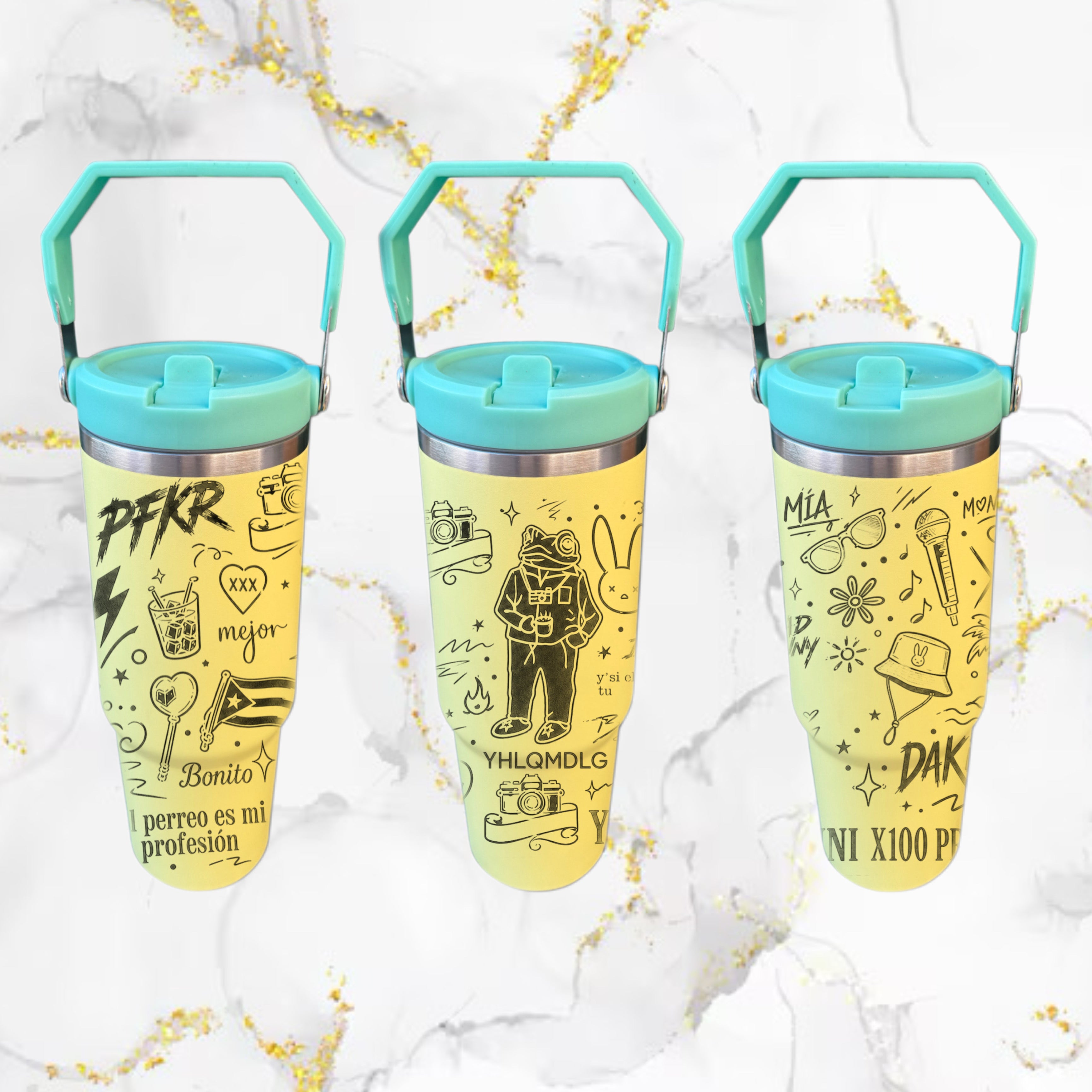 Vaso térmico / Bad Bunny / 900ml