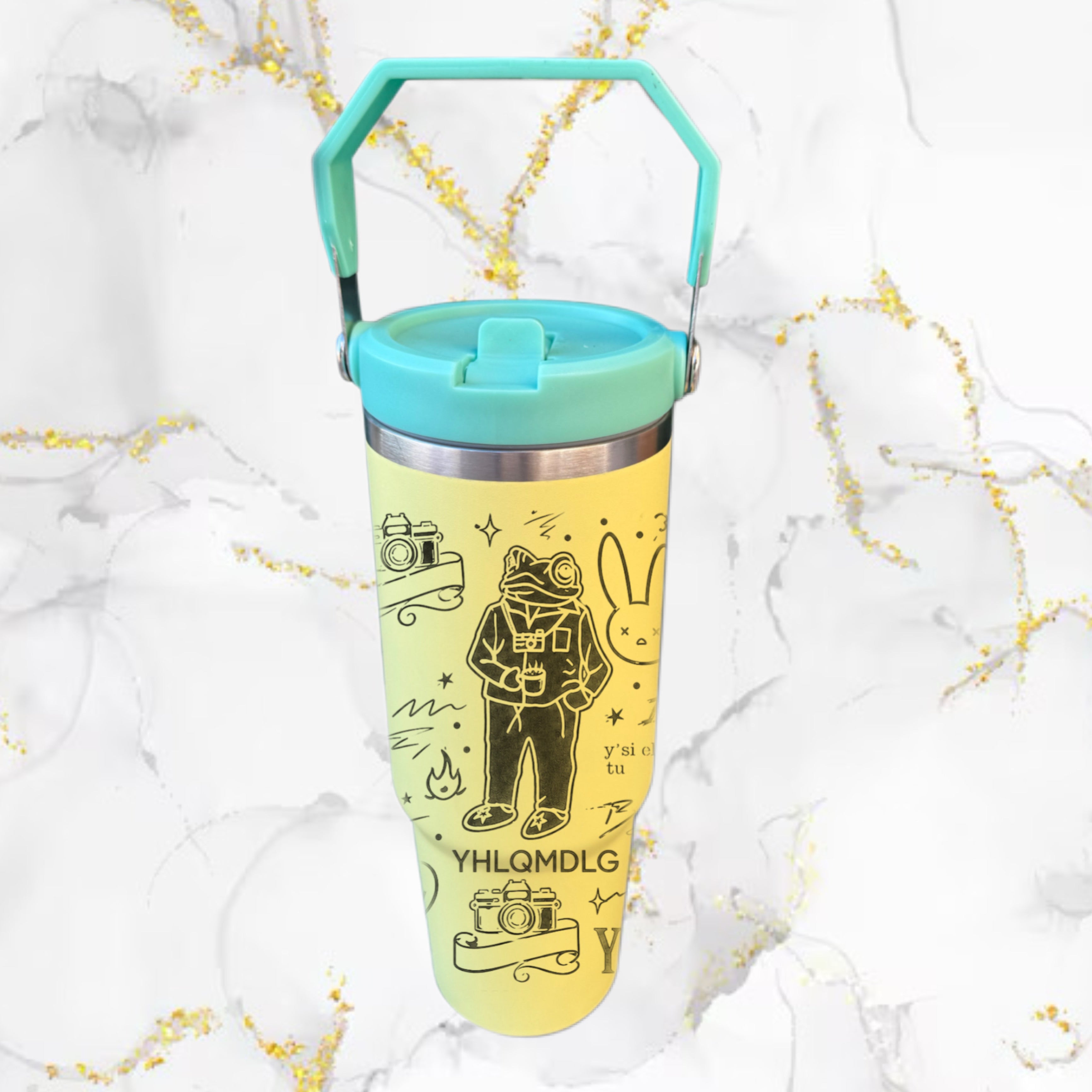 Vaso térmico / Bad Bunny / 900ml