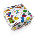 Caja cartón / Niños / juegos decorativa