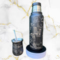 Combo Termo + Mate Inox / Ayrton Senna / Diseño 1