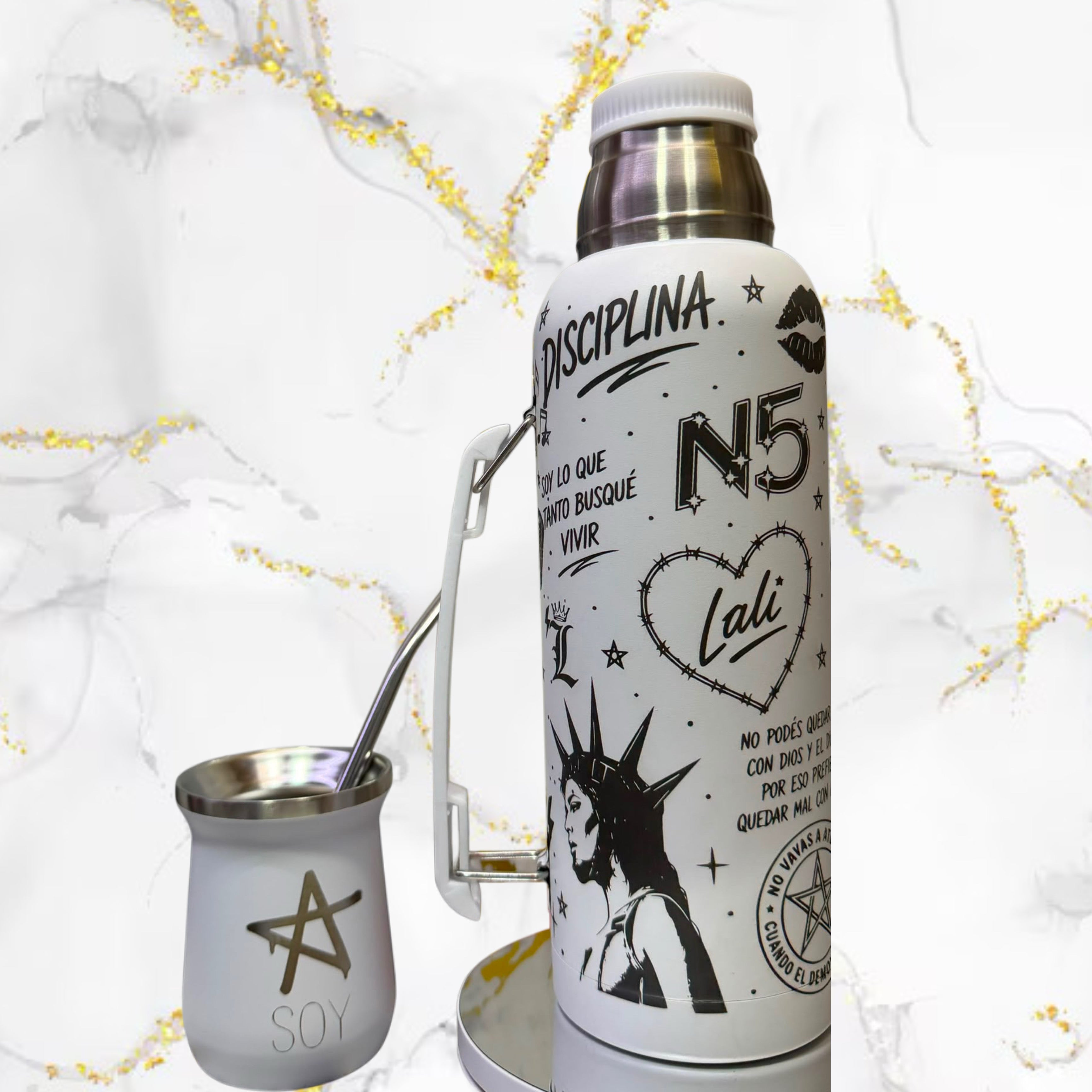 Set Termo + Mate / Lali / Bombilla de regalo