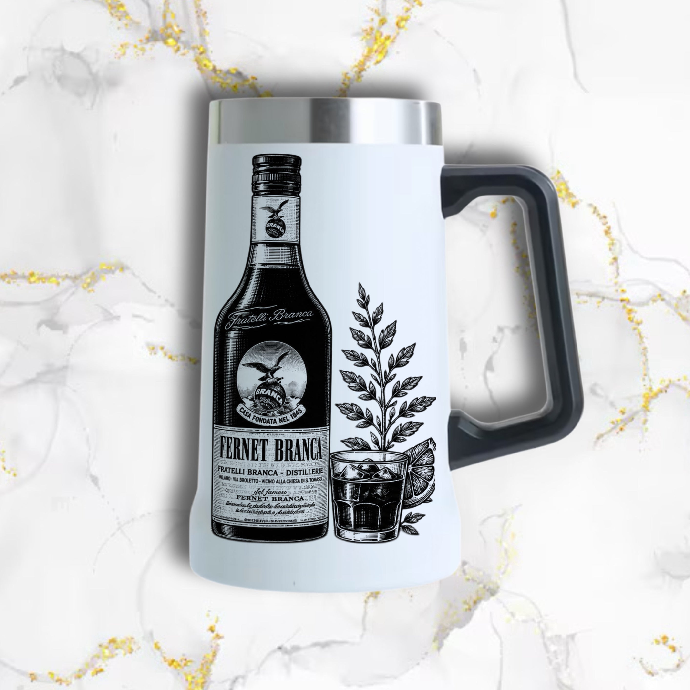 Jarra Inox / 710ml / Fernetómetro