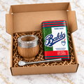 Box Regalo / Mate algarrobo + Bombilla + Yerba 500grs