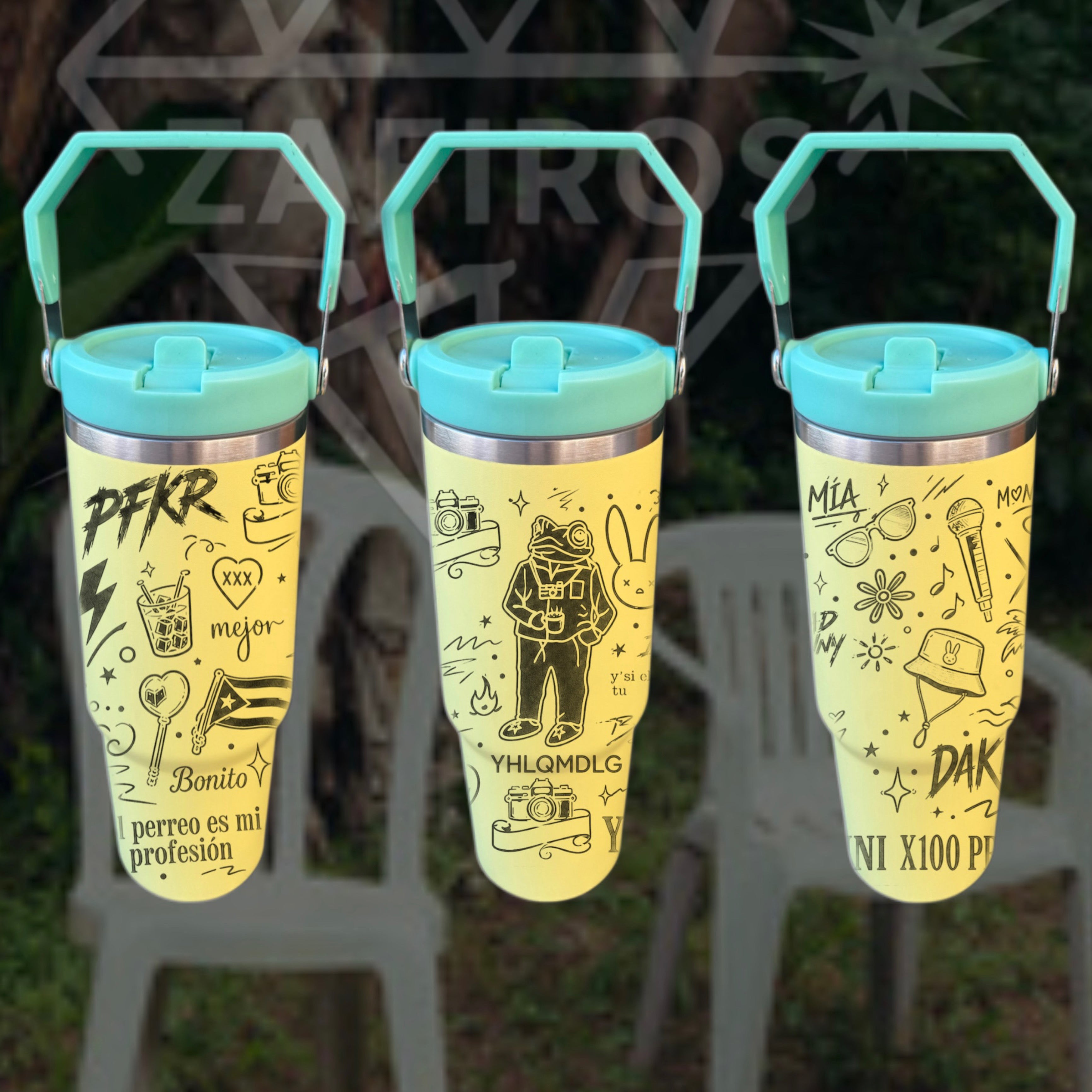 Vaso térmico / Bad Bunny / 900ml