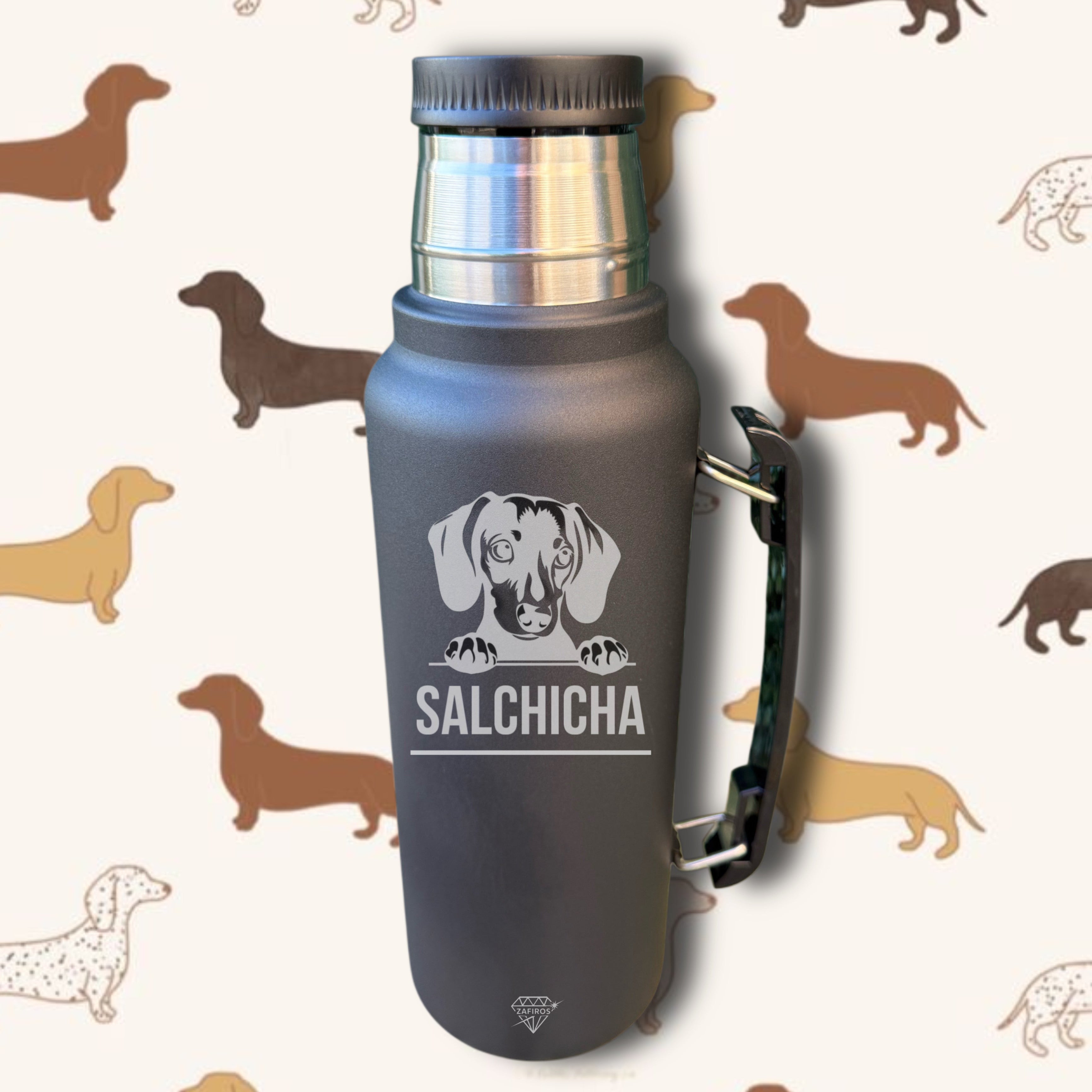 Termo Mascotas / Salchicha / Personalizado