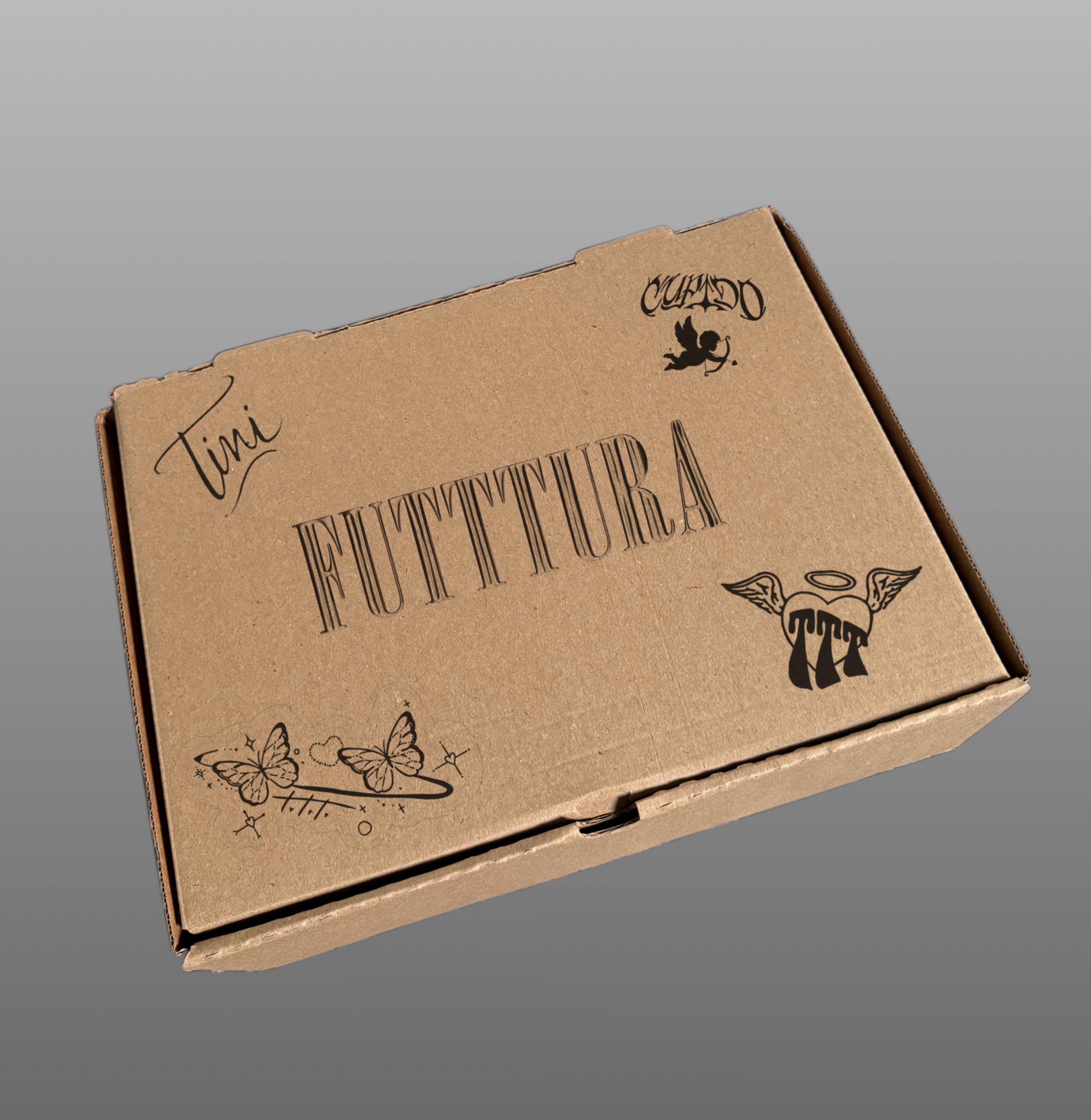 Caja cartón personalizada / Tini / Futttura