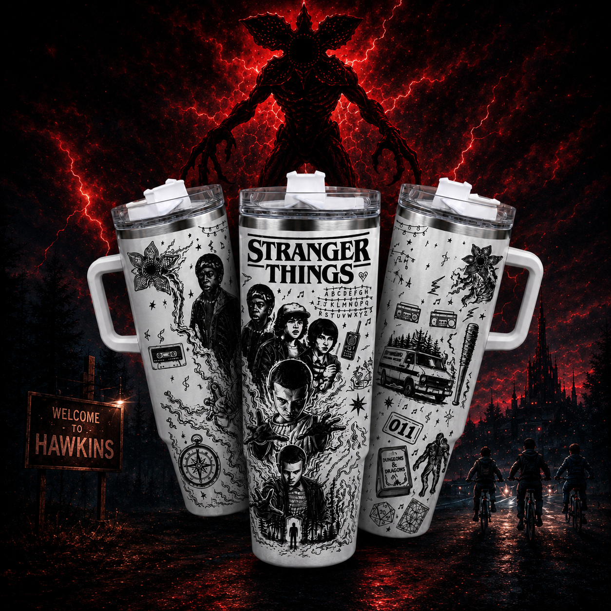 Vaso trendy / Stranger Things / 1.2L